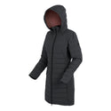 Regatta Women’s Andria Padded Jacket Seal Grey & Dark Pimento | Borderland Muff