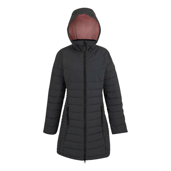 Regatta Women’s Andria Padded Jacket Seal Grey & Dark Pimento | Borderland Muff