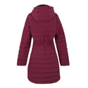 Regatta Women’s Andria Padded Jacket Seal Grey & Dark Pimento | Borderland Muff