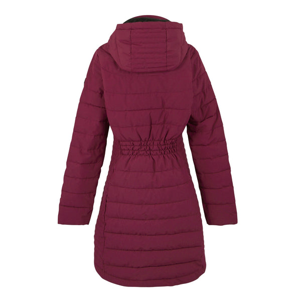 Regatta Women’s Andria Padded Jacket Seal Grey & Dark Pimento | Borderland Muff