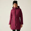 Regatta Women’s Andria Padded Jacket Seal Grey & Dark Pimento | Borderland Muff