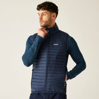 Regatta Men’s Andreson Hybrid Gilet Olive Green, Black & Navy | Borderland Muff