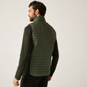 Regatta Men’s Andreson Hybrid Gilet Olive Green, Black & Navy | Borderland Muff