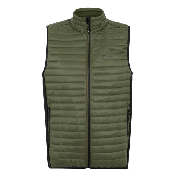 Regatta Men’s Andreson Hybrid Gilet Olive Green, Black & Navy | Borderland Muff