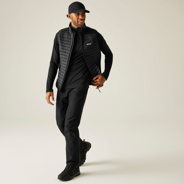 Regatta Men’s Andreson Hybrid Gilet Olive Green, Black & Navy | Borderland Muff
