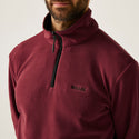 Regatta Thompson Men's Fleece | Lightweight Half Zip Midlayer - Borderland Muff