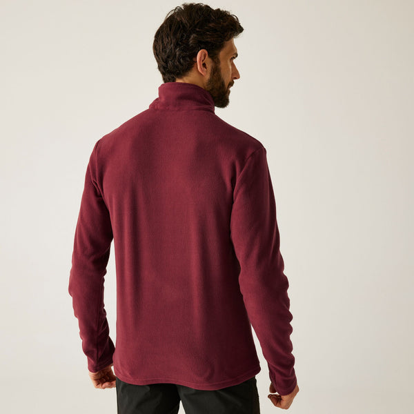 Regatta Thompson Men's Fleece | Lightweight Half Zip Midlayer - Borderland Muff
