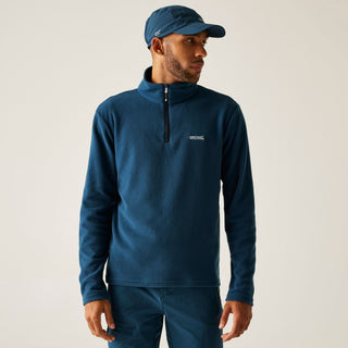 Regatta Thompson Men's Fleece | Lightweight Half Zip Midlayer - Borderland Muff