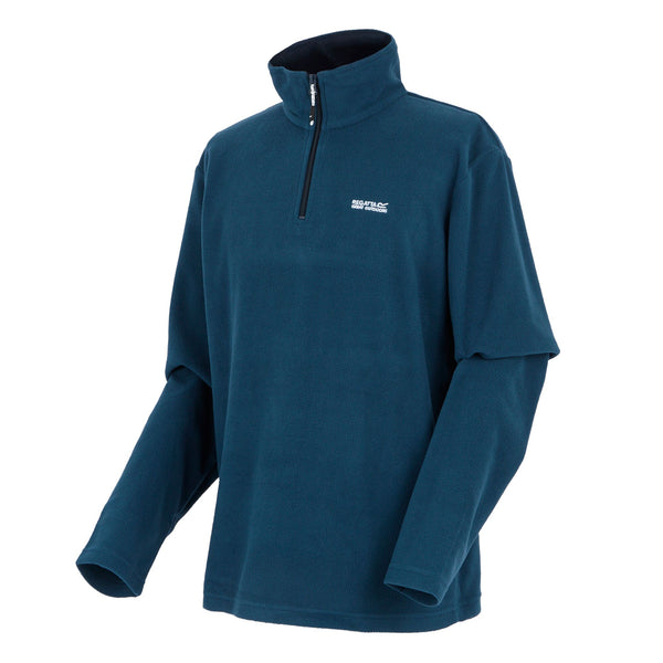 Regatta Thompson Men's Fleece | Lightweight Half Zip Midlayer - Borderland Muff