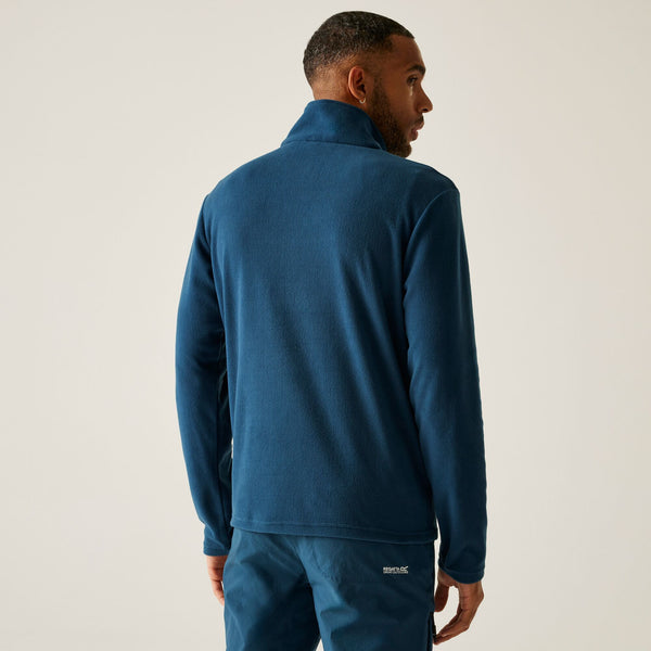 Regatta Thompson Men's Fleece | Lightweight Half Zip Midlayer - Borderland Muff