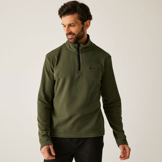 Regatta Thompson Men's Fleece | Lightweight Half Zip Midlayer - Borderland Muff