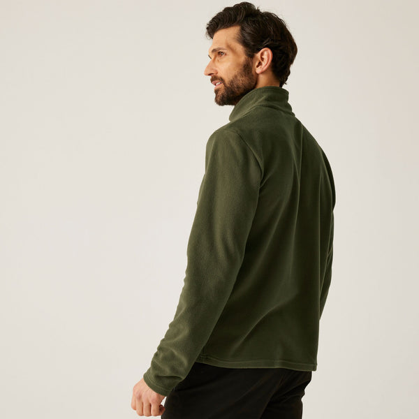 Regatta Thompson Men's Fleece | Lightweight Half Zip Midlayer - Borderland Muff