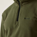 Regatta Thompson Men's Fleece | Lightweight Half Zip Midlayer - Borderland Muff