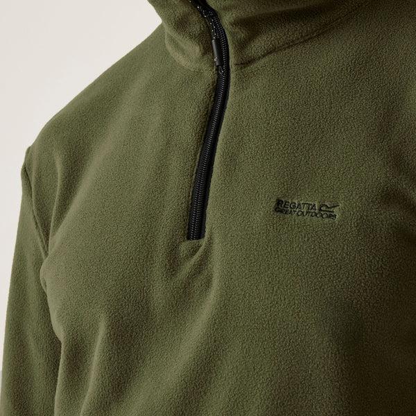 Regatta Thompson Men's Fleece | Lightweight Half Zip Midlayer - Borderland Muff