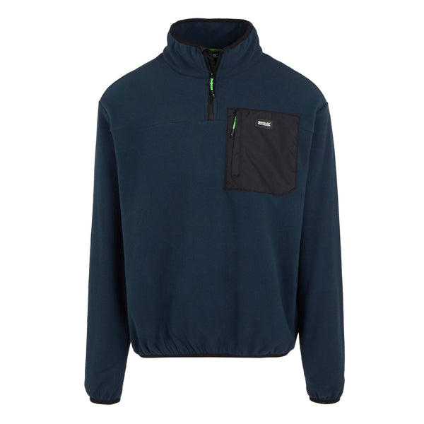 Regatta Mens Frankie Half Zip Fleece - Borderland Muff