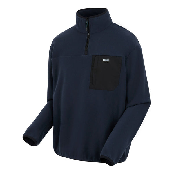 Regatta Mens Frankie Half Zip Fleece - Borderland Muff