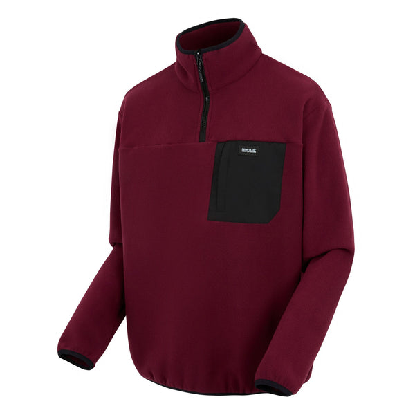 Regatta Mens Frankie Half Zip Fleece - Borderland Muff