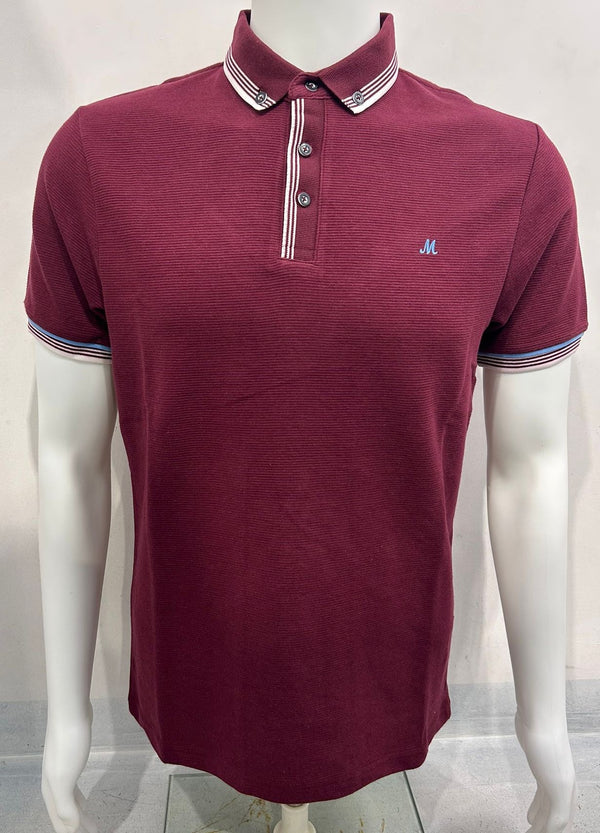 Mineral Men’s Hogan Polo Shirt | Cotton Blend Smart Casual – Borderland Muff