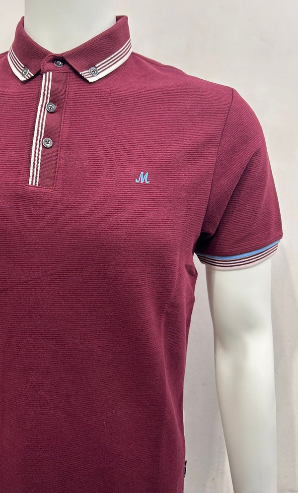 Mineral Men’s Hogan Polo Shirt | Cotton Blend Smart Casual – Borderland Muff