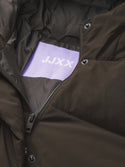 JXGLOBAL Women’s Puffer Jacket | Quilted “Delicioso” Brown Coat