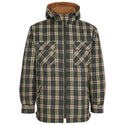 Fort 125 Penarth Hoodie | Fleece Lined Check Workwear | Borderland Muff