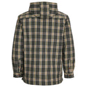 Fort 125 Penarth Hoodie | Fleece Lined Check Workwear | Borderland Muff