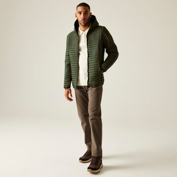 Regatta Men’s Rigain Padded Jacket | Lightweight Insulated – Borderland Muff