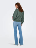 ONLY ONLBROOKE Flower Sweatshirt | Women’s Pullover – Borderland Muff