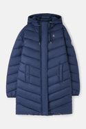 Lighthouse Laurel Ladies Coat | Warm Mid-Length Padded Jacket – Borderland Muff