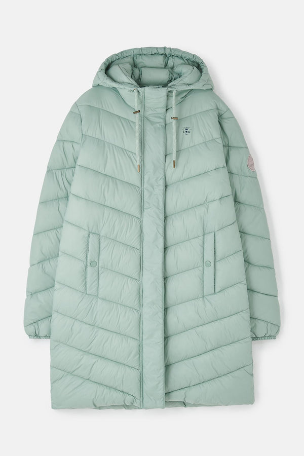Lighthouse Laurel Ladies Coat | Warm Mid-Length Padded Jacket – Borderland Muff