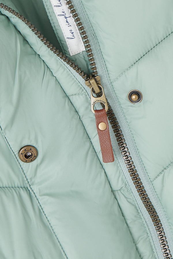Lighthouse Laurel Ladies Coat | Warm Mid-Length Padded Jacket – Borderland Muff