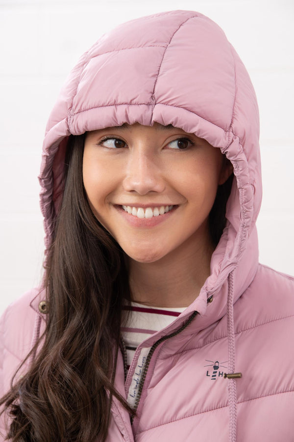 Lighthouse Laurel Ladies Coat | Warm Mid-Length Padded Jacket – Borderland Muff