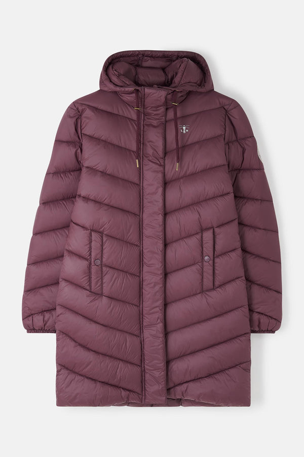 Lighthouse Laurel Ladies Coat | Warm Mid-Length Padded Jacket – Borderland Muff