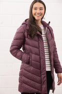 Lighthouse Laurel Ladies Coat | Warm Mid-Length Padded Jacket – Borderland Muff