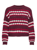 JDY Celeste Striped Pullover | Women’s Knit Jumper – Borderland Muff