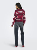 JDY Celeste Striped Pullover | Women’s Knit Jumper – Borderland Muff