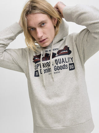 Jack & Jones JJELOGO Sweat Hoodie | Borderland Muff