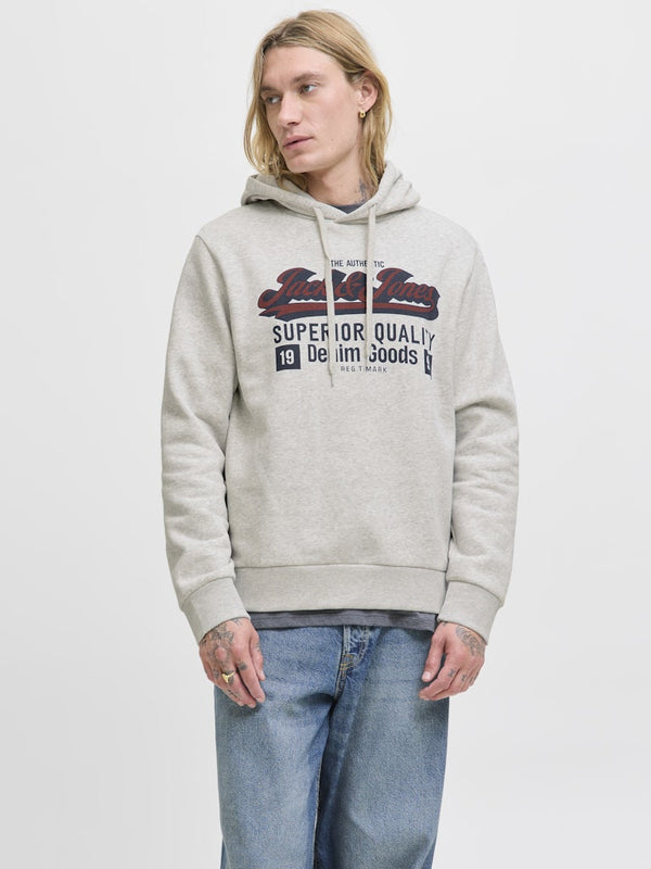 Jack & Jones JJELOGO Sweat Hoodie | Borderland Muff