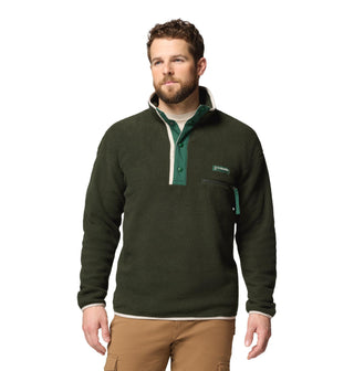 Columbia Helvetia II Half Snap Fleece | Men’s Sherpa Pullover – Borderland Muff