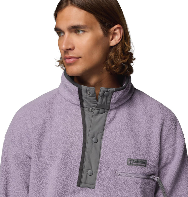 Columbia Helvetia II Half Snap Fleece | Men’s Sherpa Pullover – Borderland Muff