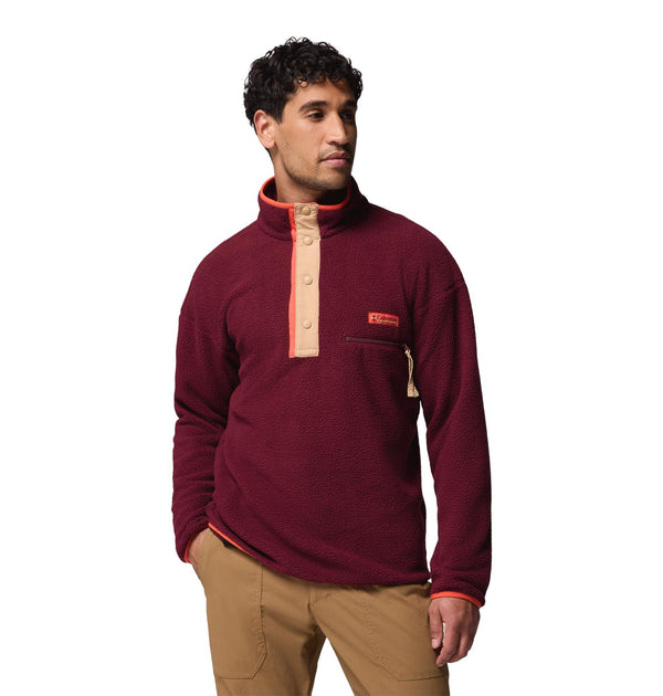Columbia Helvetia II Half Snap Fleece | Men’s Sherpa Pullover – Borderland Muff