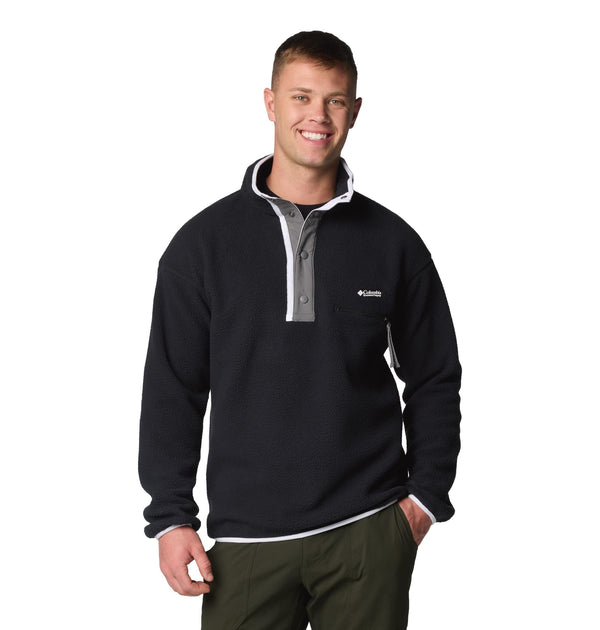 Columbia Helvetia II Half Snap Fleece | Men’s Sherpa Pullover – Borderland Muff