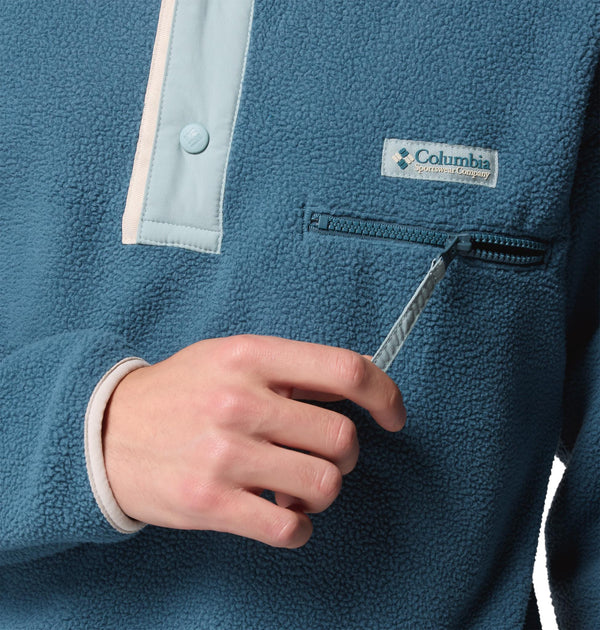 Columbia Helvetia II Half Snap Fleece | Men’s Sherpa Pullover – Borderland Muff