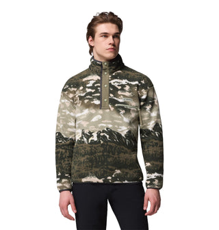 Buy safari Columbia Helvetia II Printed Half Snap Fleece | Men’s Pullover – Borderland Muff