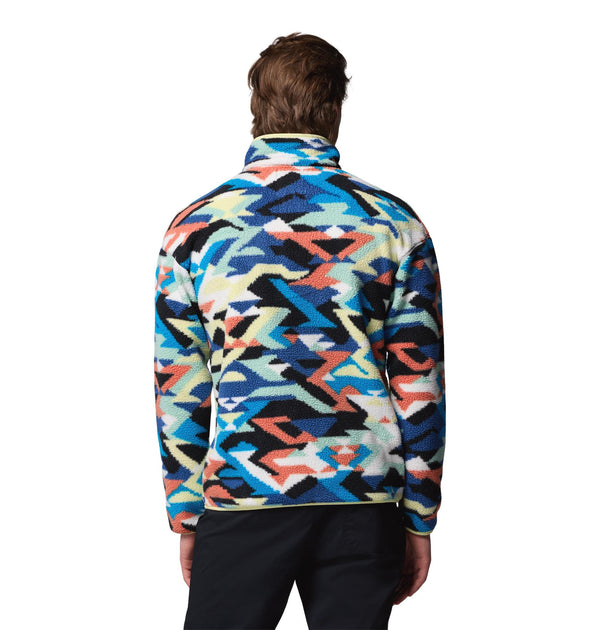 Columbia Helvetia II Printed Half Snap Fleece | Men’s Pullover – Borderland Muff