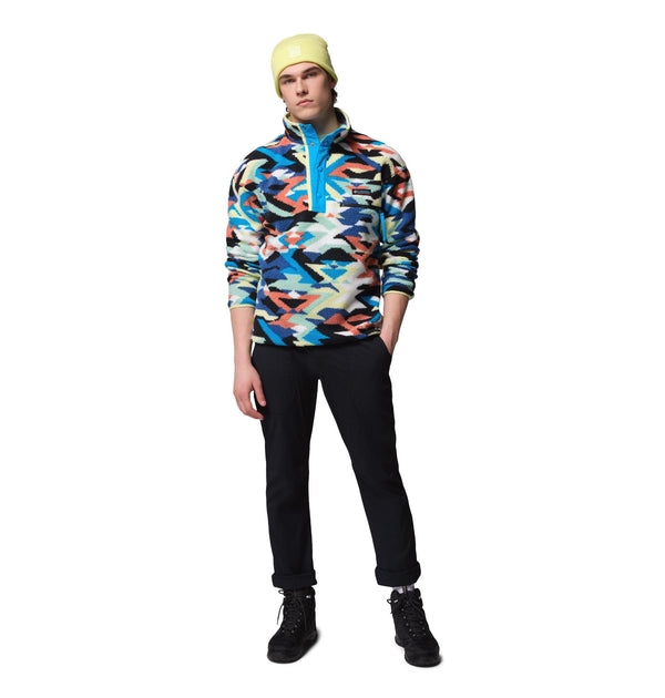 Columbia Helvetia II Printed Half Snap Fleece | Men’s Pullover – Borderland Muff