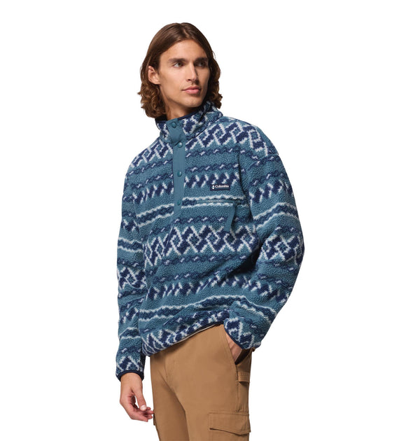 Columbia Helvetia II Printed Half Snap Fleece | Men’s Pullover – Borderland Muff