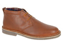 Roamers Brown Leather Men’s Desert Boot | 2 Eyelet Classic – Borderland Muff