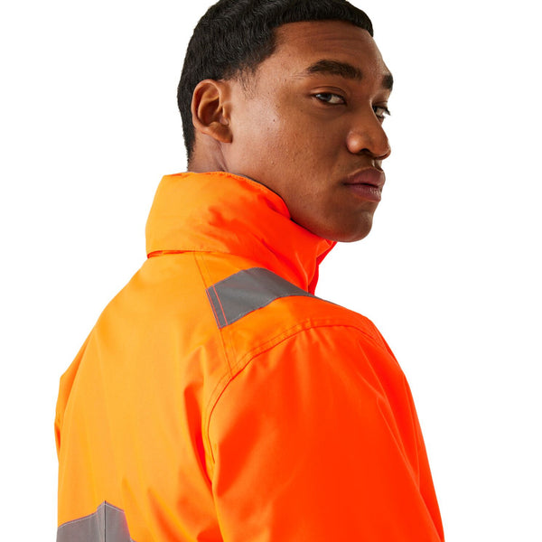 Regatta TRW457 Hi-Vis Pro Contract Dover Jacket | Class 3 Workwear – Borderland Muff