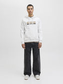 Jack & Jones JORINWOOD Block Branding Sweat Hoodie | Men’s Organic Cotton Hoodie